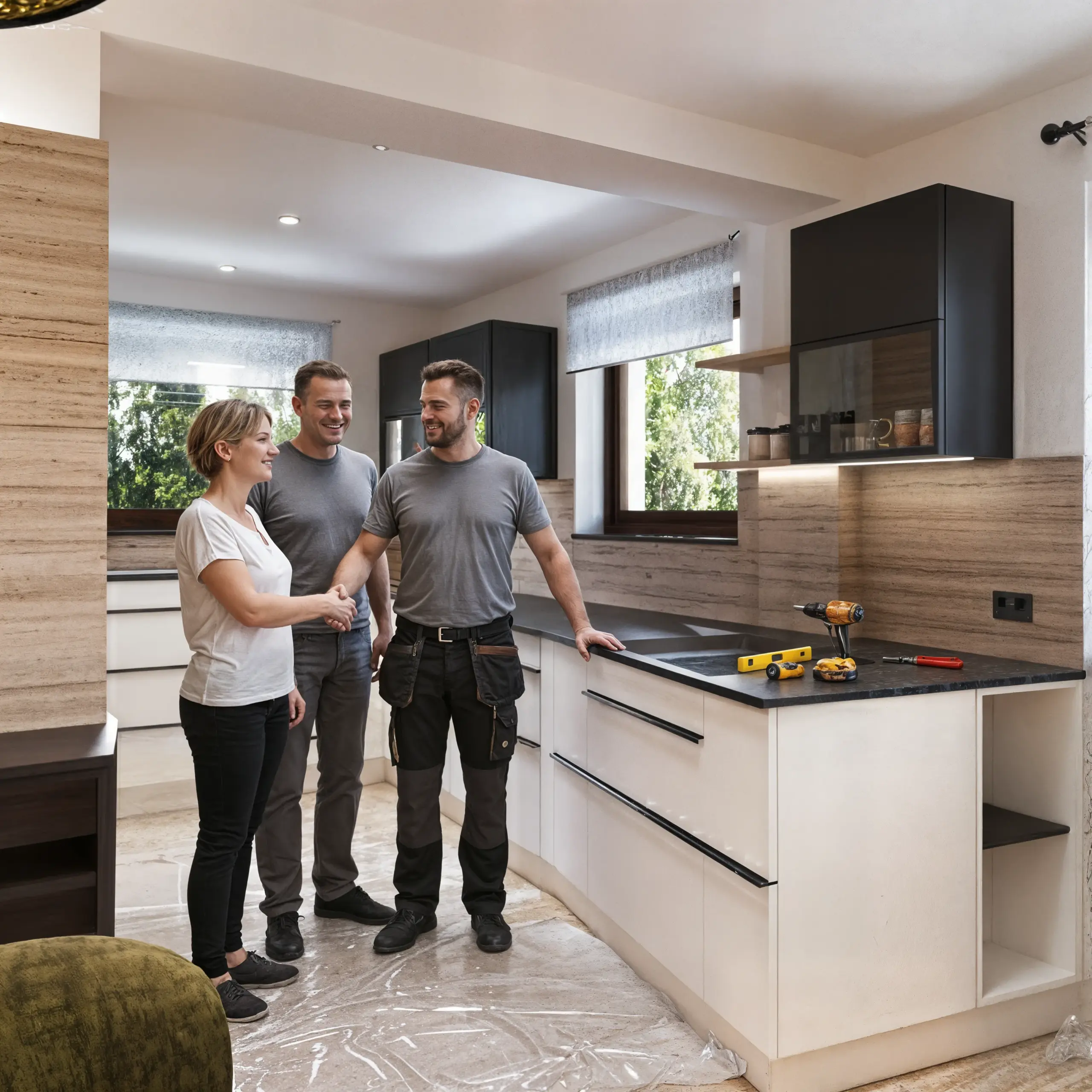 Übergabe Wagenleitner Küche an Kunden